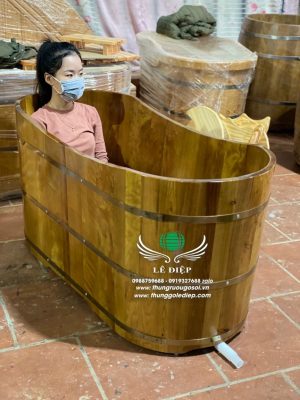 bồn tắm gỗ kiểu nhật