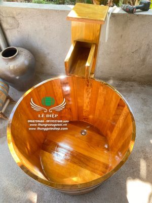 bồn gỗ tắm