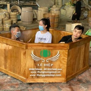 bồn tắm gỗ cao cấp