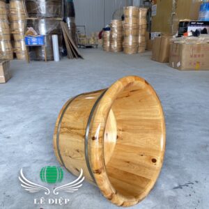 chậu ngâm chân bằng gỗ