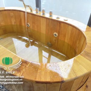 bồn sục gỗ 2 lớp